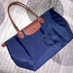 Brand new Longchamp Navy blue medium sized purse
